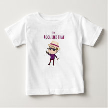 Ik ben cool zoals pops t-shirt
