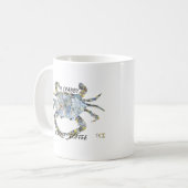 Ik ben Crabby zonder koffie Koffiemok (Voorkant links)