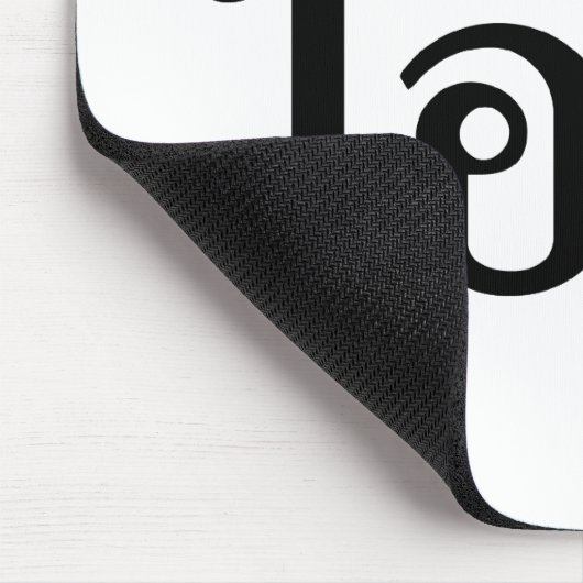 IK BEN CRAZY! AI! BA Geschreven in Thai Script Muismat (Hoek)