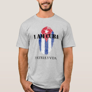 Ik ben Cuba Patria Y Vida Homeland en Life Light T-shirt