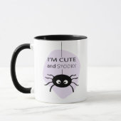 Ik ben Cute en Spooky l Spider Halloween Theme Mok (Links)