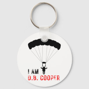 IK BEN D.B. Cooper Sleutelhanger