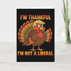 Ik ben dankbaar dat ik geen liberale thanksgiving kaart