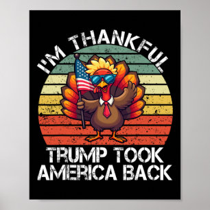 Ik ben dankbaar dat Trump gewonnen heeft voor Than Poster