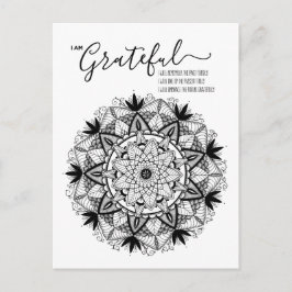 Ik ben dankbaar voor de bevrediging en intentie Ma Briefkaart