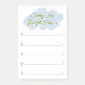 Ik ben dankbaar voor gepersonaliseerde dankbaarhei post-it® notes