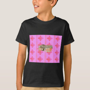 Ik ben dankbaar voor je: een oprechte uitdrukking t-shirt