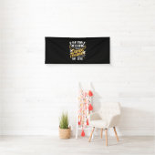 Ik ben dansleraar spandoek (Insitu)