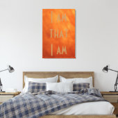 Ik ben dat ik ben, Inspirerend gewatteerd Canvas (Insitu (Slaapkamer))