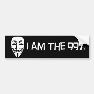 Ik ben de 99% bumpersticker