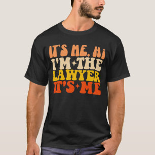 Ik ben de advocaat, ik ben de grappige advocaten t-shirt
