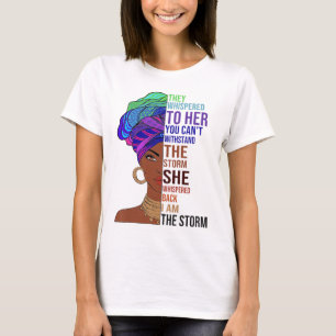 Ik ben de Afrocentrische Afrikaanse Pride Black.. T-shirt