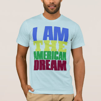 ik ben de amerikaanse droom t-shirt