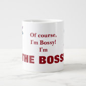 Ik ben de baas jumbo mok (Voorkant)