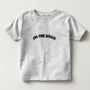 Ik ben de baas! kinder shirts