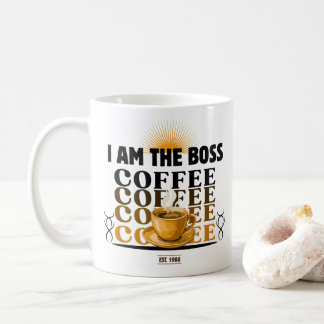 Ik ben de baas koffie koffiemok