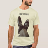 "Ik ben de baas" T-shirt (Voorkant)