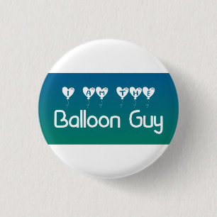 Ik ben de Ballon Guy Pin-on Button