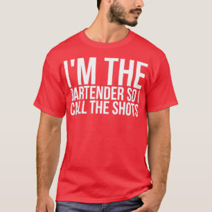 Ik ben de barman dus ik noem de schoenen 2 t-shirt