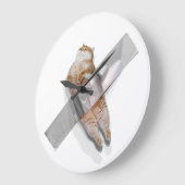 Ik ben de beste banaan! grote klok (Hoek)