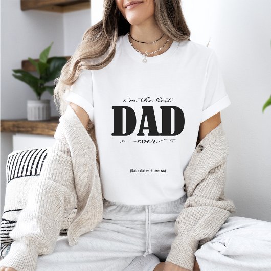 Ik ben de beste PAPA ooit T-shirt