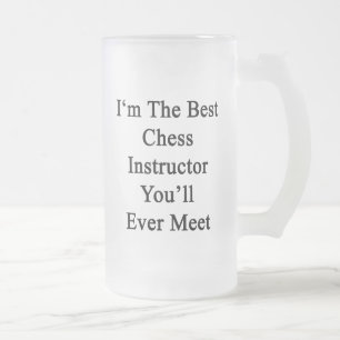 Ik ben de beste schaakmaker die je ooit zult ontmo matglas bierpul