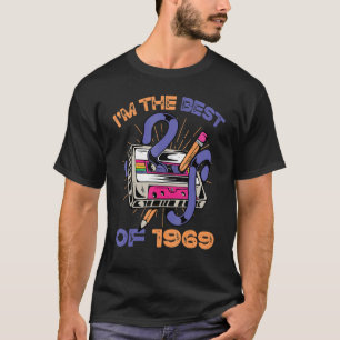 Ik ben de beste van 1969  Cassettebandje muziek R T-shirt