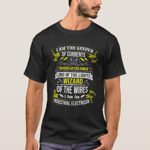 Ik ben de bewaarder van de stromingen en de brenge t-shirt