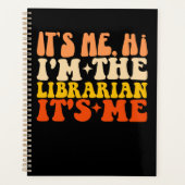 Ik ben de bibliothecaris Ik ben de grappige biblio Planner (Voorkant)