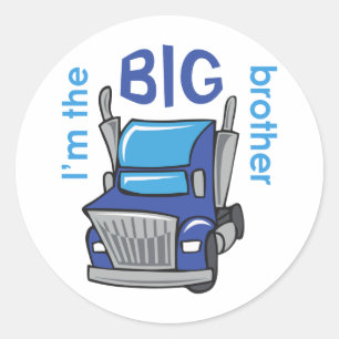 Ik ben de Big Brother Ronde Sticker