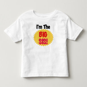 Ik ben de Big Sis Kinder Shirts