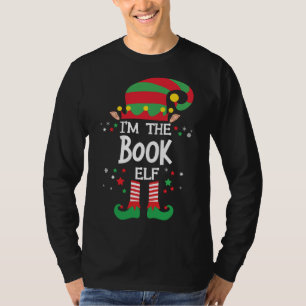 Ik ben de biker elf grappige bijpassende kerst pyj t-shirt