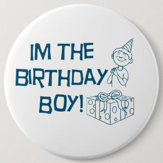 Ik ben de Birthday Boy Button - Gepersonaliseerd
