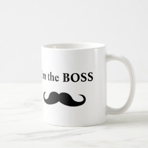 Ik ben de BOSS, koffie mok