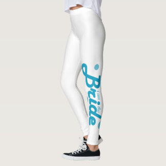 Ik ben de bride leggings, bruid leggings