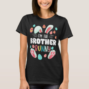 Ik ben de Broeder Bunny Matching Family Easter Par T-shirt