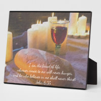 Ik ben de Brood van Life Fotoplaque