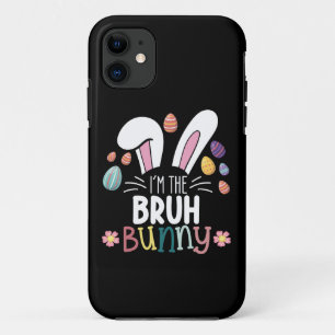 Ik ben de Bruh Bunny Pasen Matching iPhone 11 Hoesje