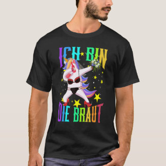 Ik Ben De Bruid Jga Eenhoring Trouwfeest Jongens A T-shirt