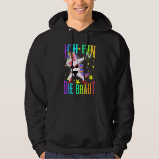 Ik Ben De Bruid Jga Eenhoring Trouwfeest Jonggezel Hoodie