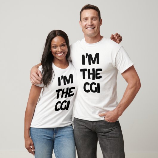 Ik ben de CGI T-shirt (Unisex)