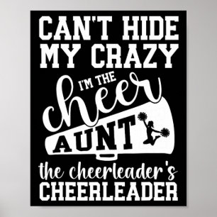Ik ben de cheer tante de cheerleader cheerleader A Poster
