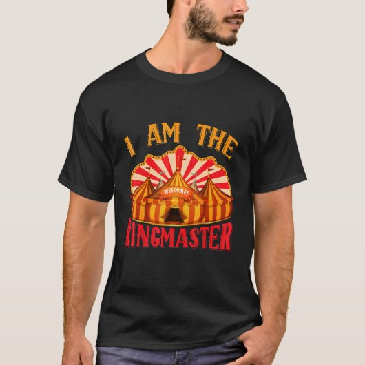 Ik Ben De Circusdirecteur Circus & Clown T-shirt (Voorkant)