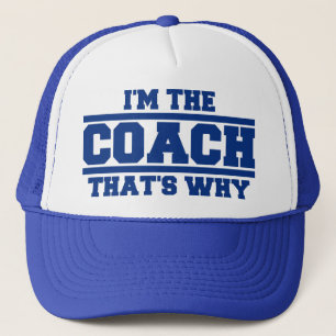 Ik ben de CoACH die waarom Pet is (koninklijk blau