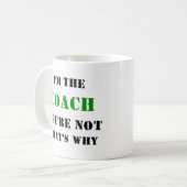 ik ben de coach koffiemok (Voorkant links)