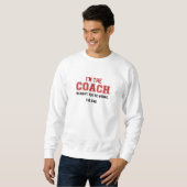 Ik ben de coach trui (Voorkant volledig)