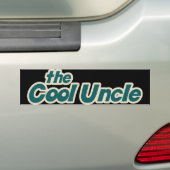 Ik ben de Cool oom Bumpersticker (Op auto)