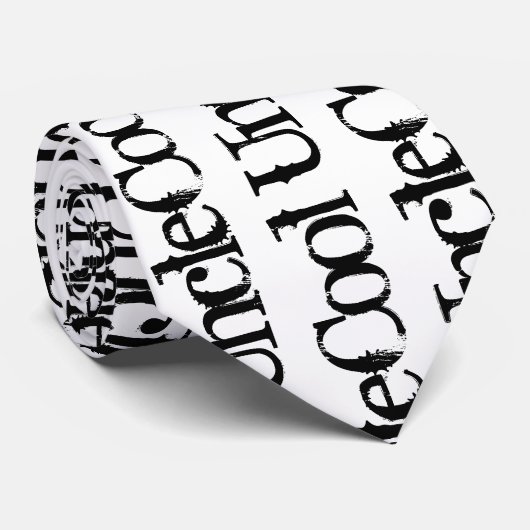 Ik ben de Cool oom Stropdas (Opgerold)