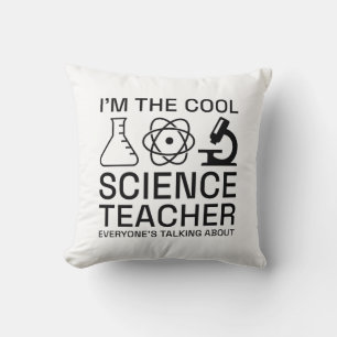 Ik ben de Cool Science Teacher Kussen