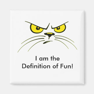 Ik ben de Definitie van Plezier! / Kattenmagneet Magneet